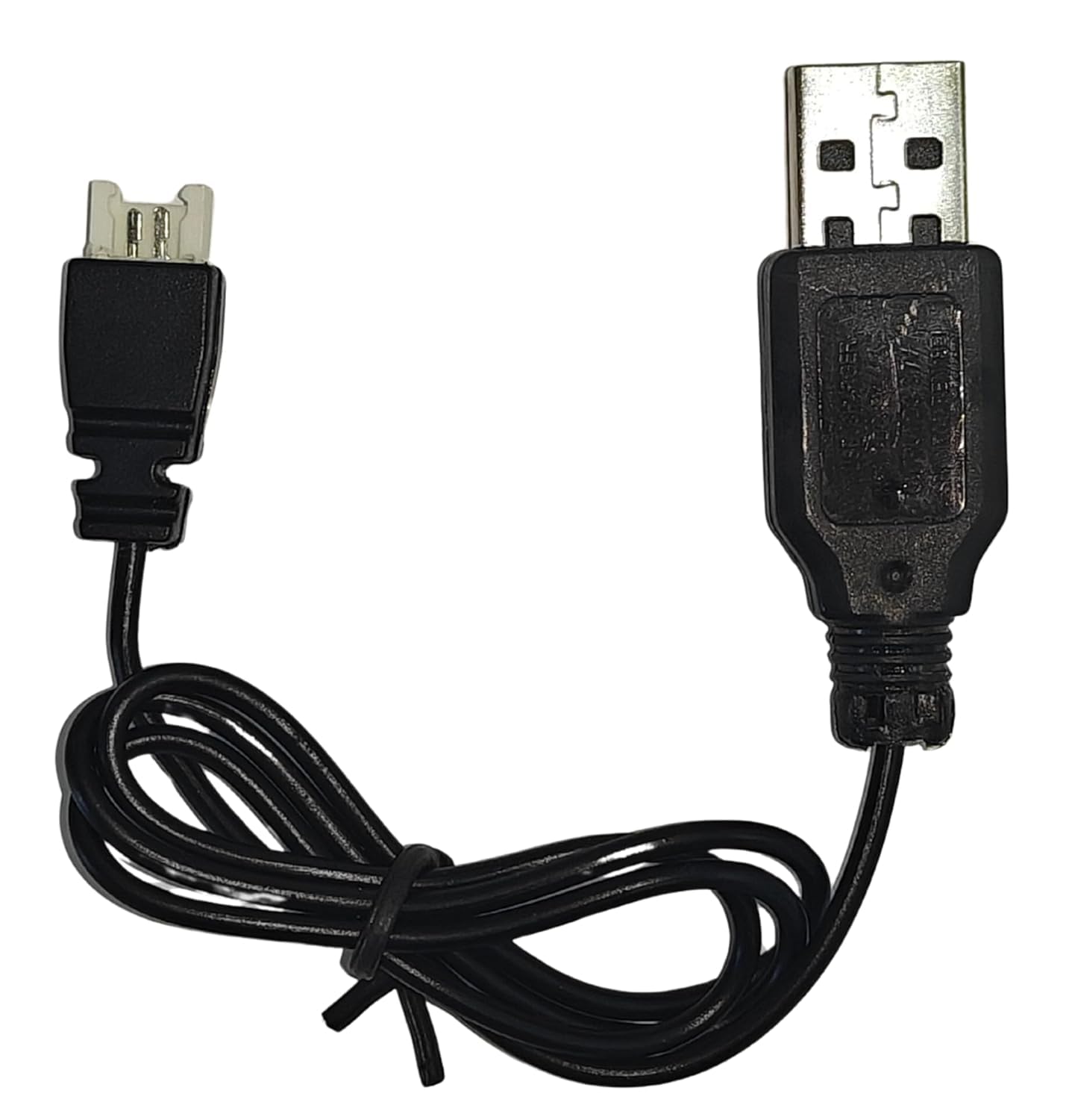 3.7v lipo Battery USB Charger Cable for RC Batteries | Charge Drone Batteries | Compatible with Syma x5 x5c hubsan RC Quadcopter Drone | Black